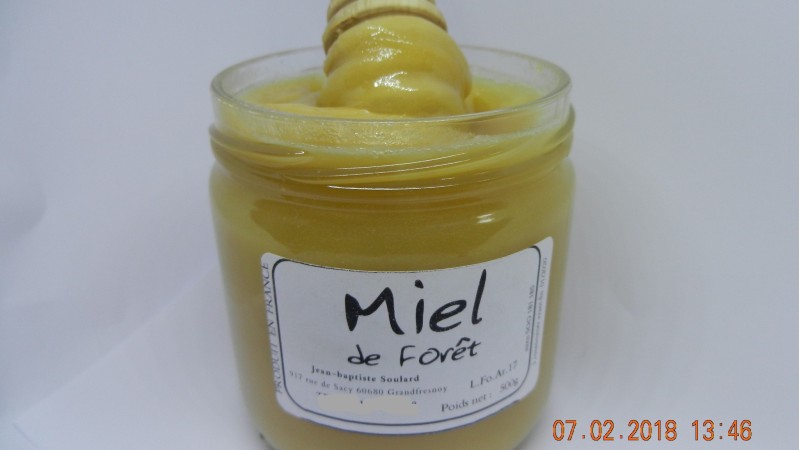 Miel de forêt 8,50 €