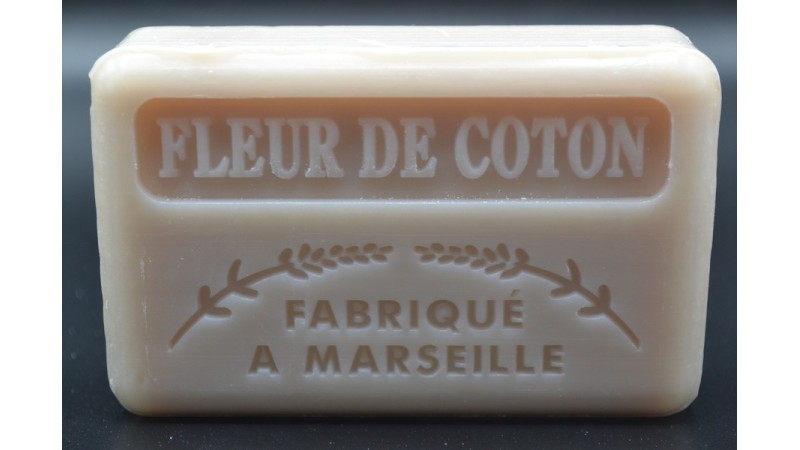 Savon de Marseille fleur de coton 3,50 €