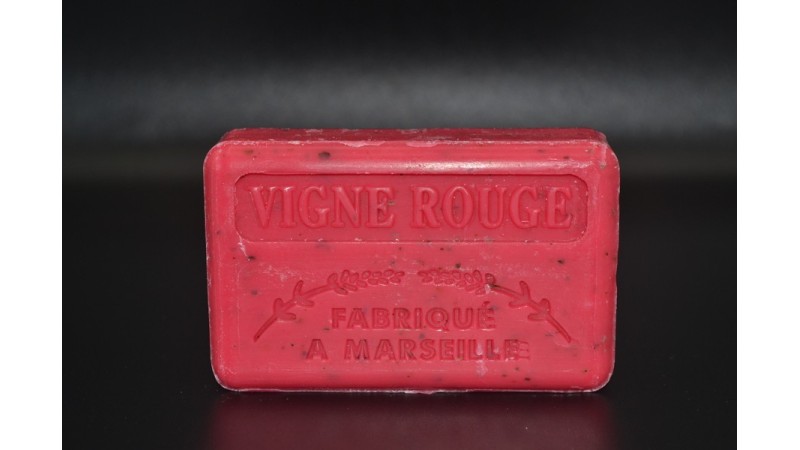 Savon de Marseille vigne rouge